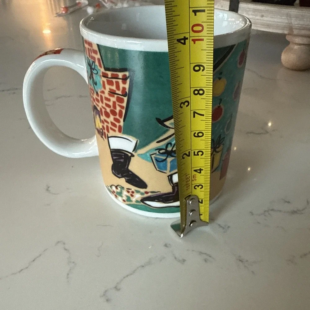 STARBUCKS 'Home For The Holidays'  by Mary Graves Ceramic Collectable Mug